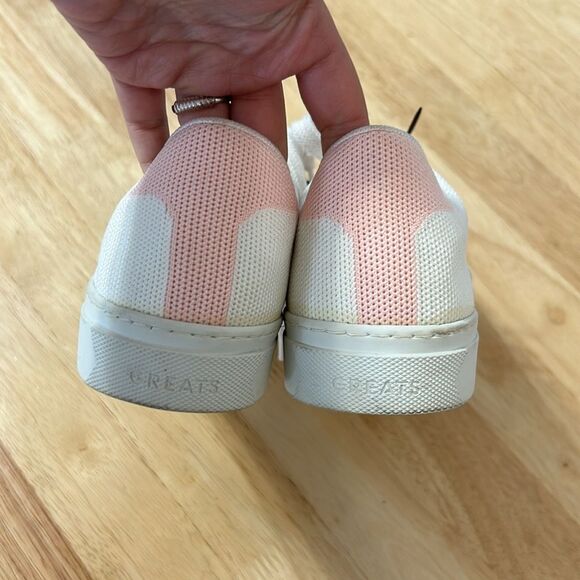 Greats Royale‎ Knit Sneaker Size 9 White and Pink - Picture 3 of 7